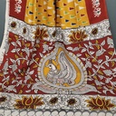 Kalamkari Hand Block Silk Saree