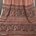 Kalamkari Hand Block Silk Saree