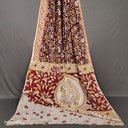 Kalamkari Hand Block Silk Saree