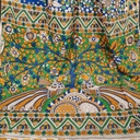 Kalamkari Hand Block Silk Saree