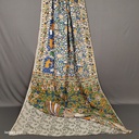 Kalamkari Hand Block Silk Saree
