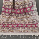 Kalamkari Hand Block Silk Saree