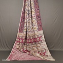 Kalamkari Hand Block Silk Saree
