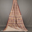 Kalamkari Hand Block Silk Saree