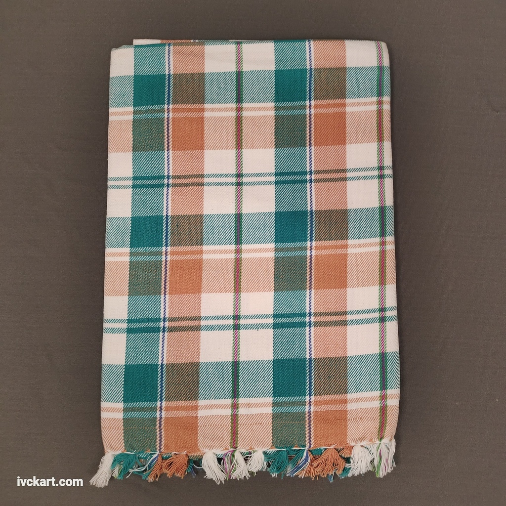 Soft Handwoven Checks Towels