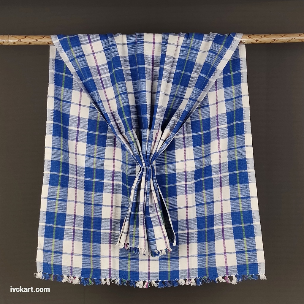 Soft Handwoven Checks Towels