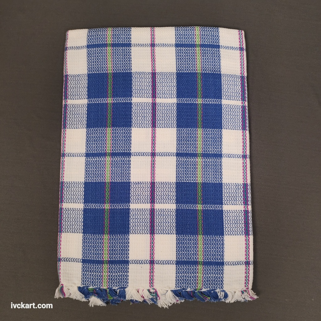 Soft Handwoven Checks Towels