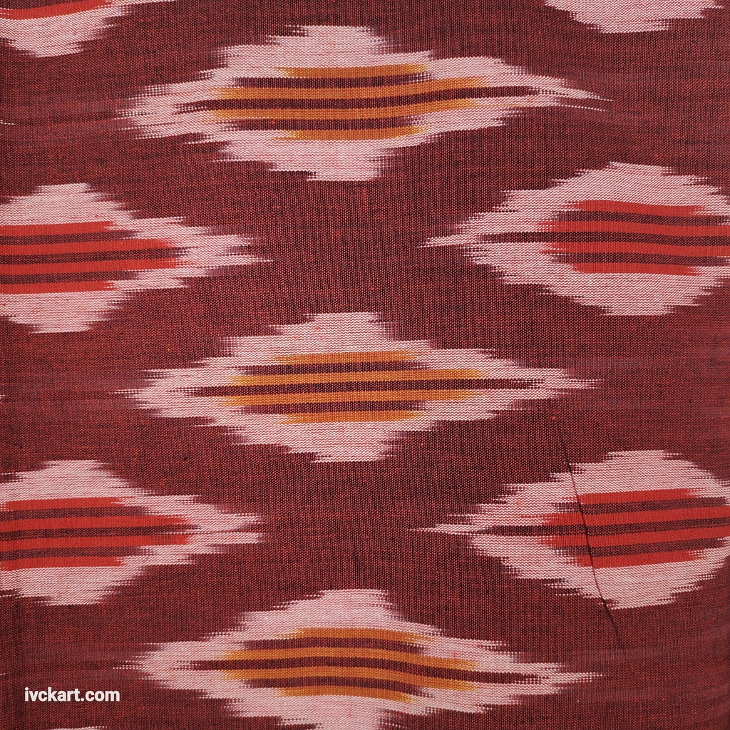 100% Ikkat Bedsheet Double