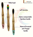 ivckart Bamboo Tooth Brushes
