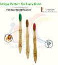 ivckart Bamboo Tooth Brushes