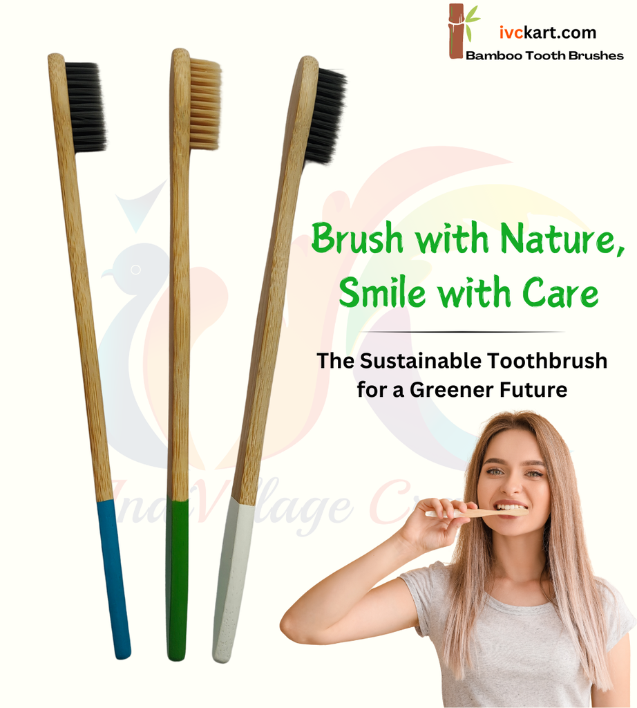 ivckart Bamboo Tooth Brushes