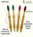 ivckart Bamboo Tooth Brushes