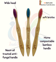 ivckart Bamboo Tooth Brushes