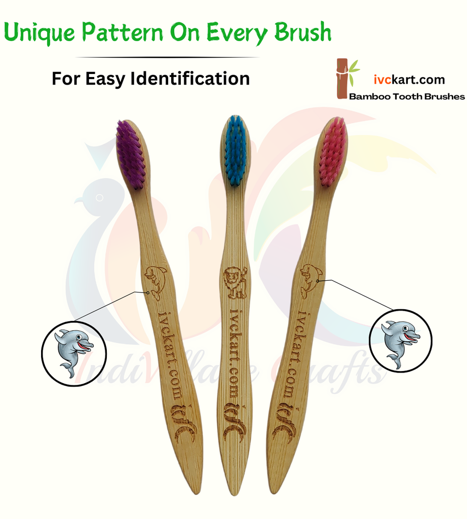 ivckart Bamboo Tooth Brushes