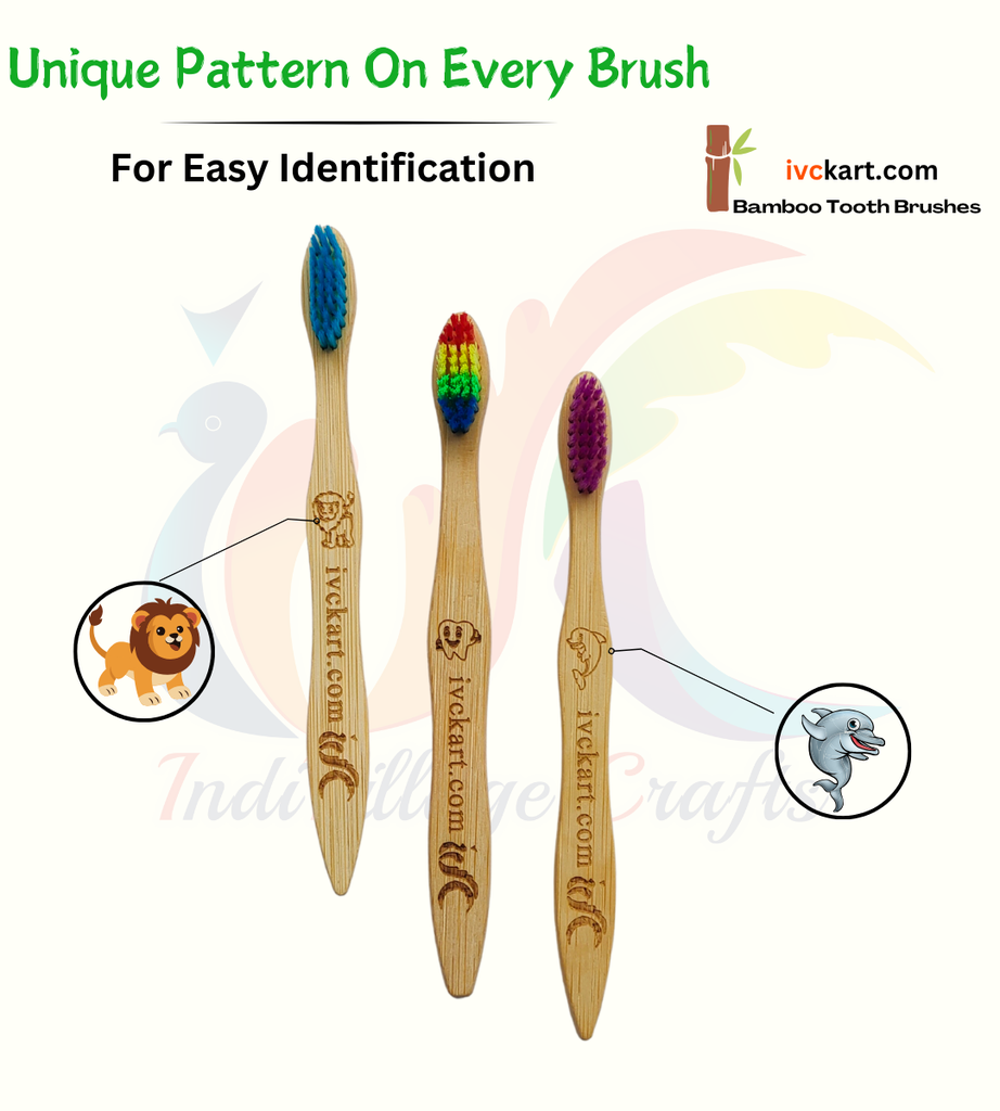 ivckart Bamboo Tooth Brushes