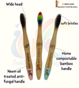 ivckart Bamboo Tooth Brushes