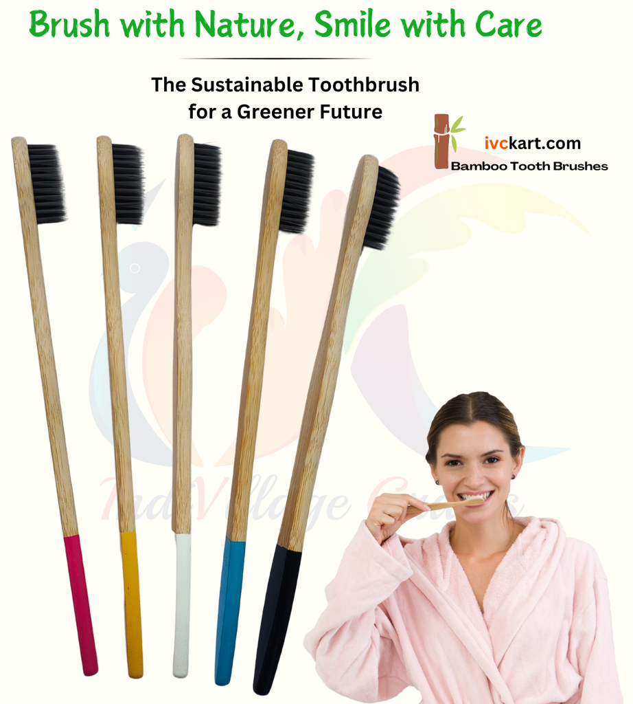 ivckart Bamboo Tooth Brushes