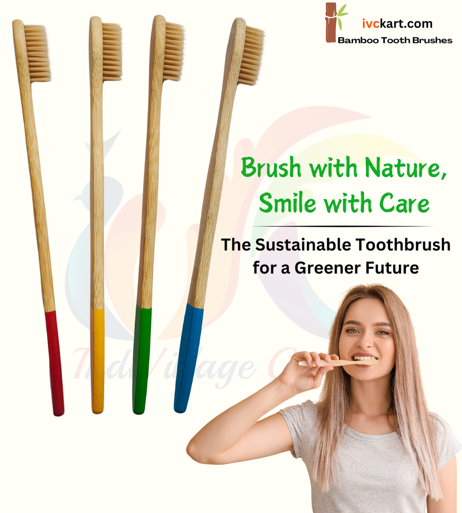 ivckart Bamboo Tooth Brushes