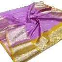 Handwoven Venkatagiri Pure Pattu Saree (Handloom & Silk mark Certified)