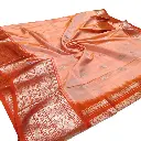 Handwoven Venkatagiri Pure Pattu Saree
(Handloom & Silk mark Certified)