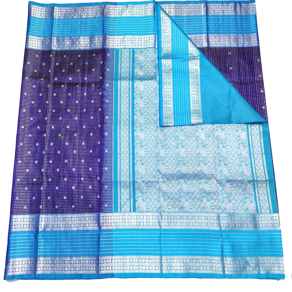 Handwoven Venkatagiri Pure Pattu Saree
(Handloom & Silk mark Certified)