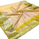 Handwoven Venkatagiri Pure Pattu Saree
(Handloom & Silk mark Certified)