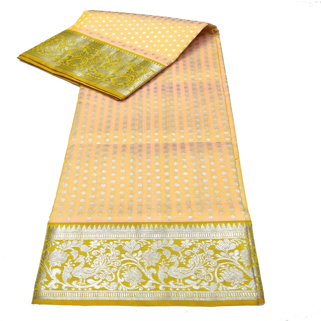 Handwoven Venkatagiri Pure Pattu Saree
(Handloom & Silk mark Certified)