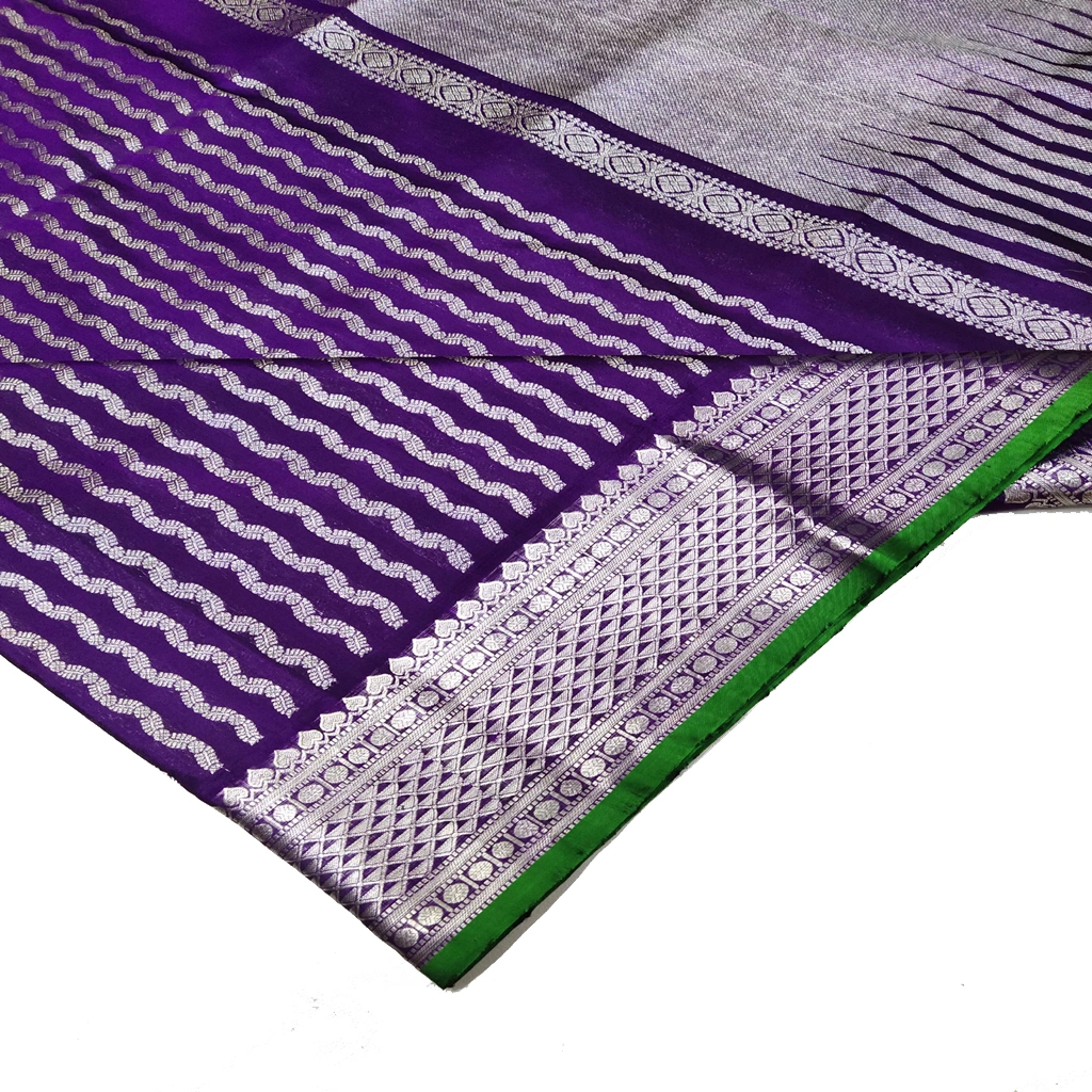 Handwoven Venkatagiri Pure Pattu Saree
(Handloom & Silk mark Certified)
