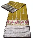 Handwoven Venkatagiri Pure Pattu Saree
(Handloom & Silk mark Certified)