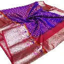 Handwoven Venkatagiri Pure Pattu Saree
(Handloom & Silk mark Certified)