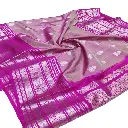 Handwoven Venkatagiri Pure Pattu Saree
(Handloom & Silk mark Certified)