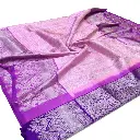Handwoven Venkatagiri Pure Pattu Saree
(Handloom & Silk mark Certified)