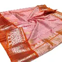 Handwoven Venkatagiri Pure Pattu Saree
(Handloom & Silk mark Certified)