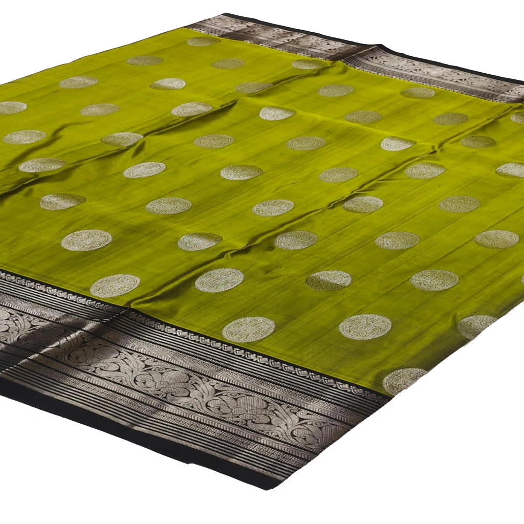 Handwoven Venkatagiri Pure Pattu Saree
(Handloom & Silk mark Certified)