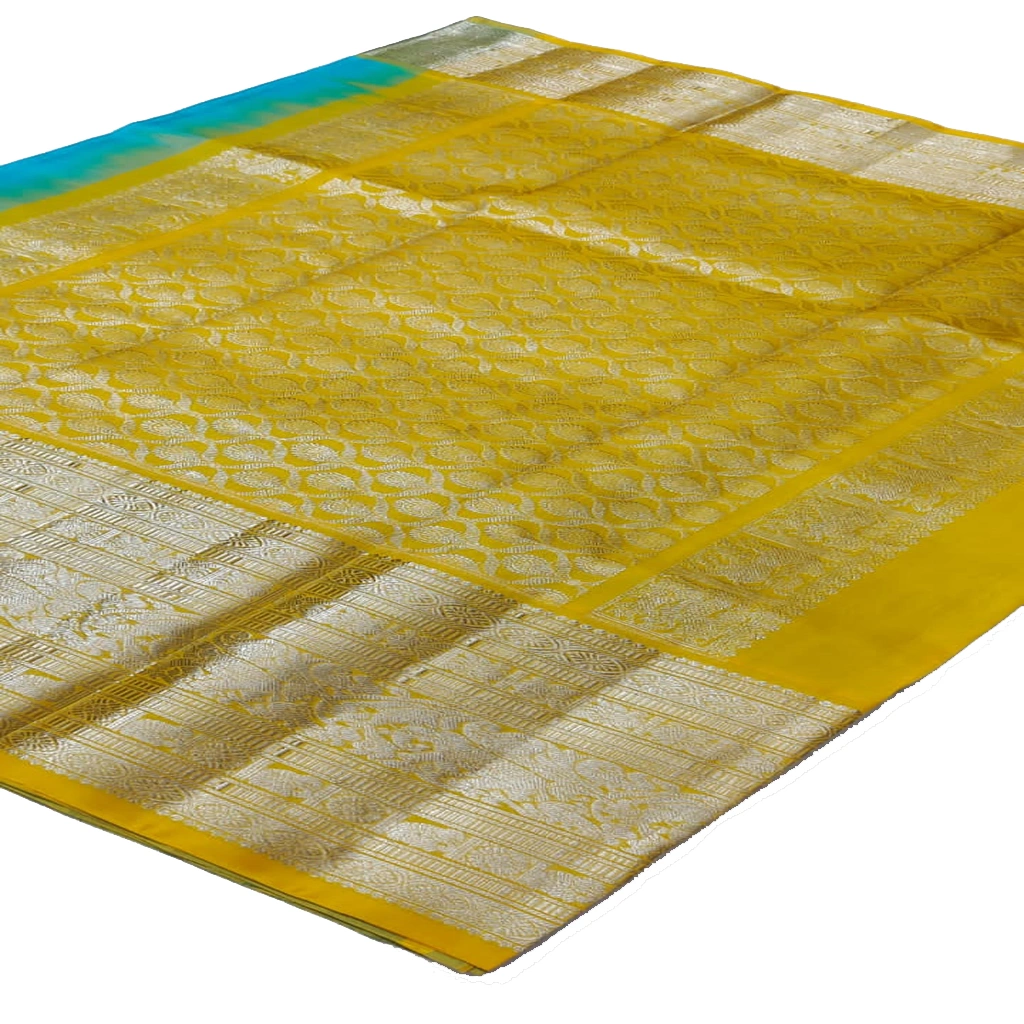 Handwoven Venkatagiri Pure Pattu Saree
(Handloom & Silk mark Certified)