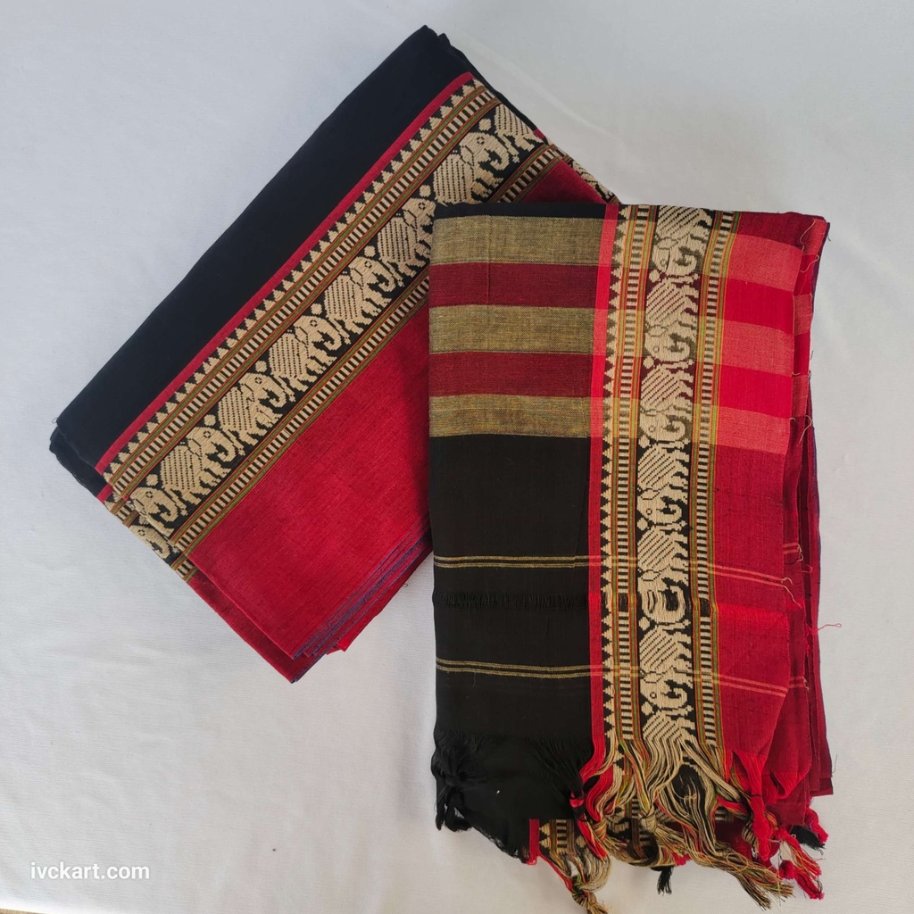 Handwoven Narayanapet Cotton Dress Materials