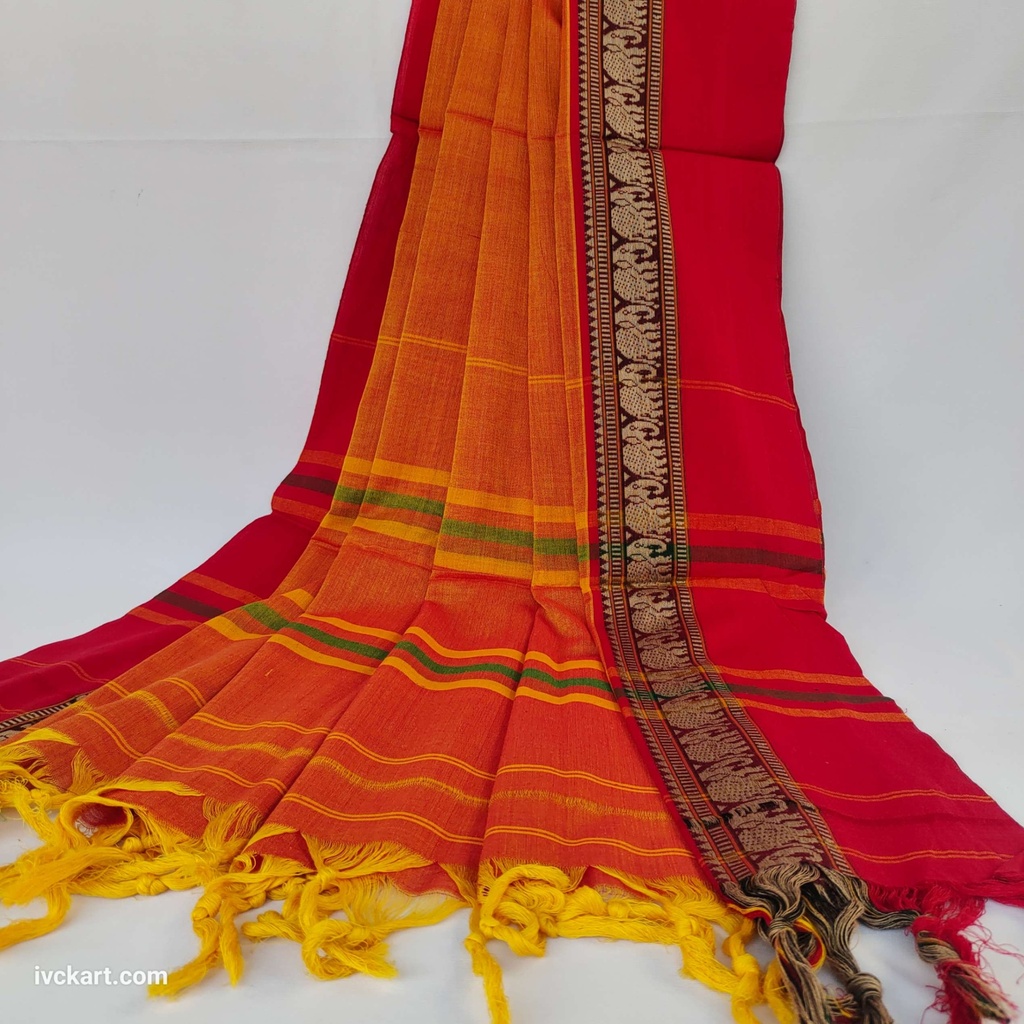Handwoven Narayanapet Cotton Dress Materials 