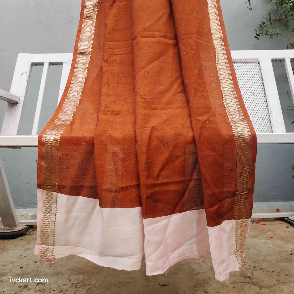 Kalamkari Silk Saree