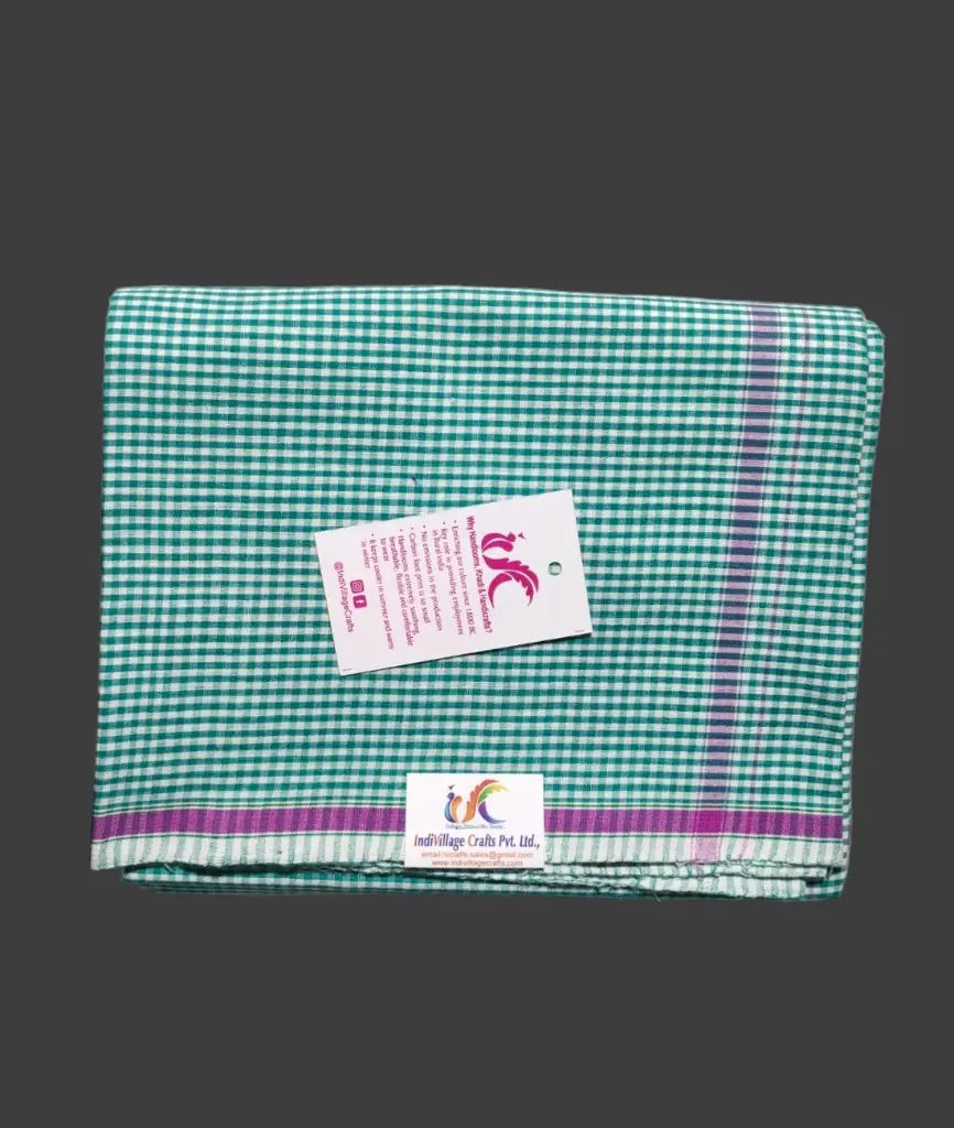 100% Cotton Hand Woven Lungi