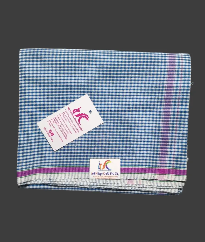 100% Cotton Hand Woven Lungi