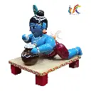 13 In Baby Krishna having Butter