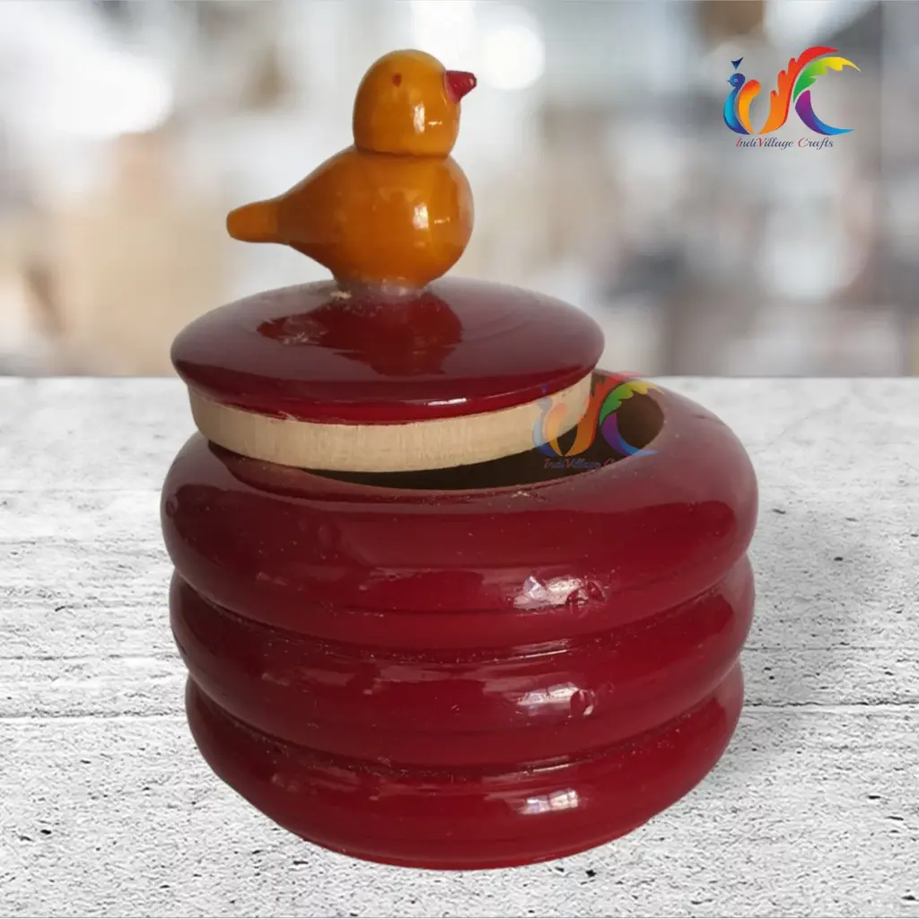 13 In Kumkum Bharani with Bird Cap
