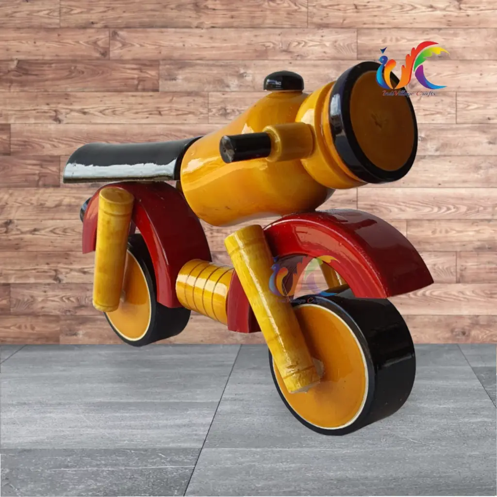 13 In Yellow bike Home/Car decor