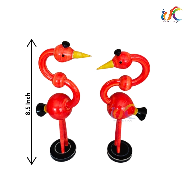 8.5 In Swan Pair Set