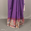Kalamkari Hand Block Silk Saree