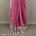 Kalamkari Hand Block Silk Saree