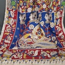 Kalamkari Hand Block Silk Saree