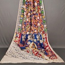Kalamkari Hand Block Silk Saree
