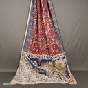 Kalamkari Hand Block Silk Saree