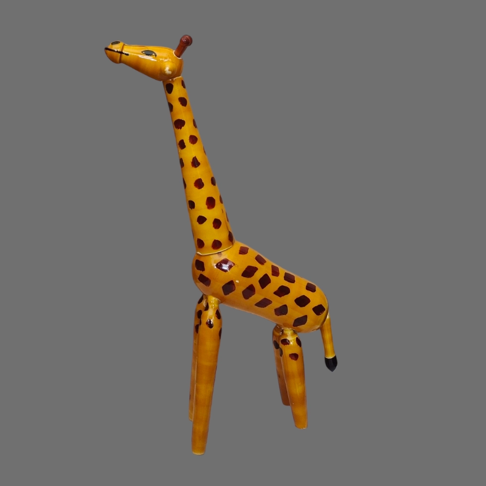 Etikoppaka Wooden Crafted Giraffe Toy